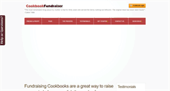 Desktop Screenshot of cookbookfundraiser.com